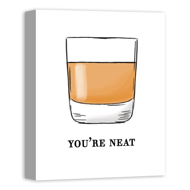 « you is soign », reproduction d’impression sur toile bourbon