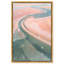 Peach Sand Abstract Canvas Print by Oliver Gal, Black Frame, 10 x 15-392699235-392699247