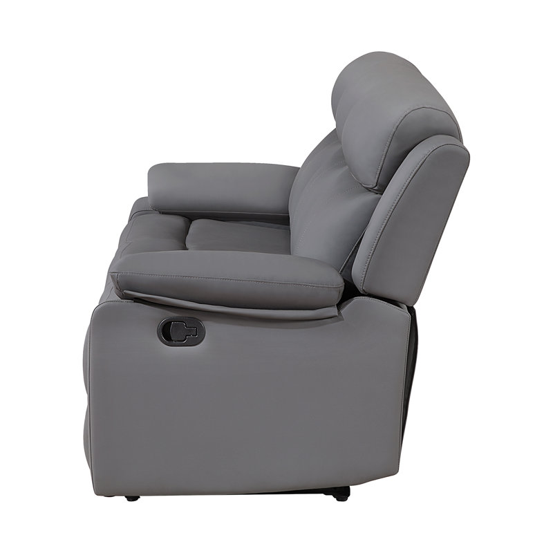 Fauteuil inclinable U6026 gris Pu 46a, Gris