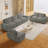 Upholstered Sofa with Removable Covers & Seat Storage-445153961-444390565
