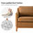 Florita Genuine Leather Armchair-120199217