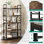 Moriann 158cm H x 80cm W Metal Etagere Bookcase-806868019
