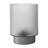 Battery Operated Textured Glass Lamp With Silver Base-484444530