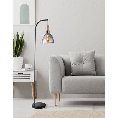 Raahim 150cm Powder Coated Traditional Floor Lamp
