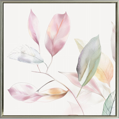 «Light Leaves II», art mural sur toile