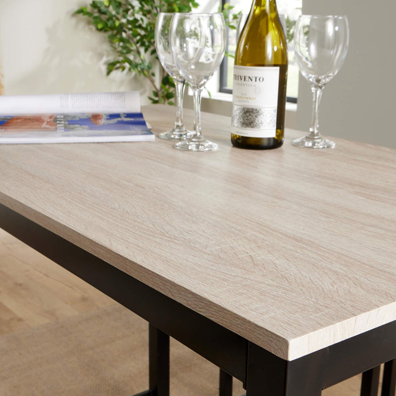 Caliopia 4 - Person Dining Set, Light Oak