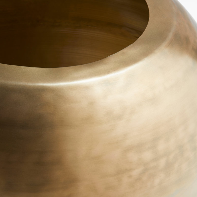 Corvus Handmade Metal Pot Planter