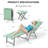 Cllgone Outdoor Metal Chaise Lounge Set with Table-1471513727-1471513699