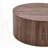 Walnut Cylindrical Coffee Table-491518431