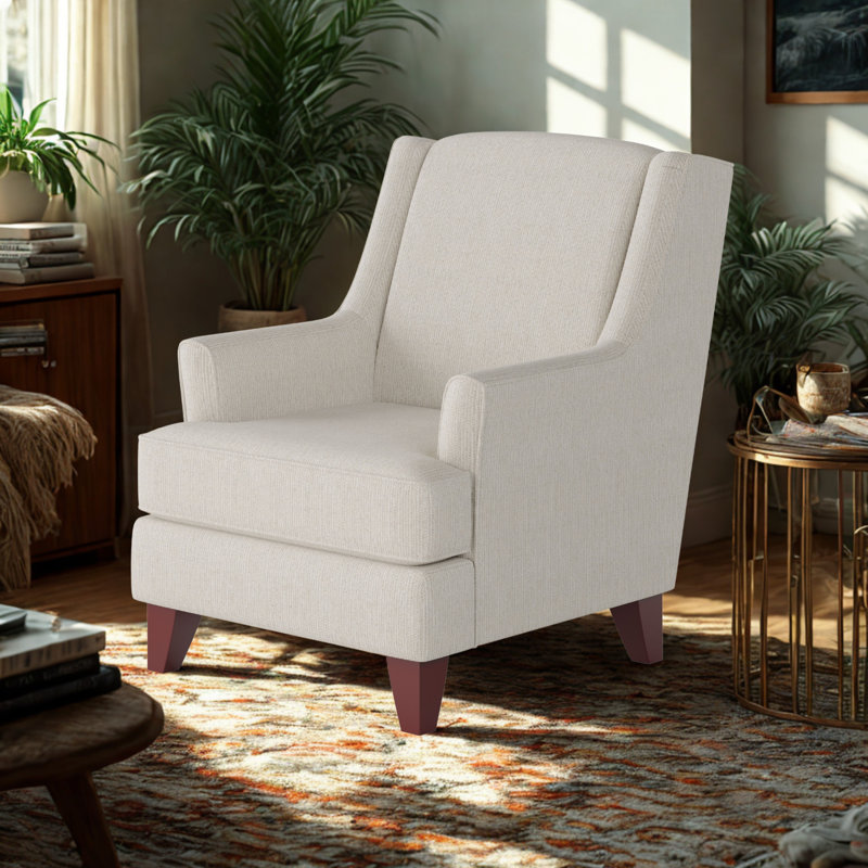 Fauteuil à oreilles l 32 po Venton, Polyester «Truth or Dare»