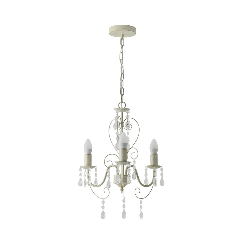 Edgar 3 - Light Candle Style Chandelier, Yes