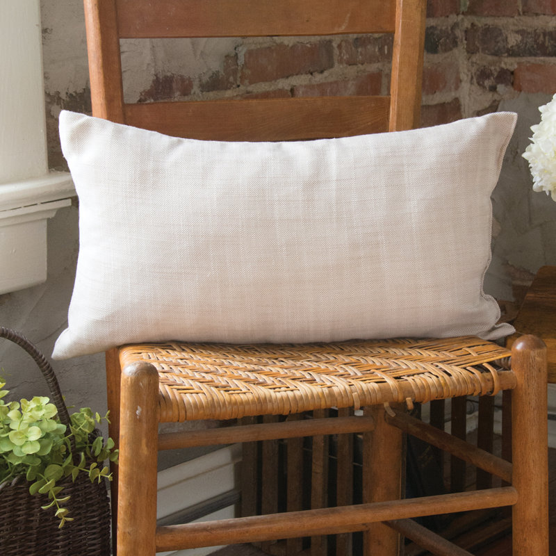 Reversible Pillow Cover, Oyster