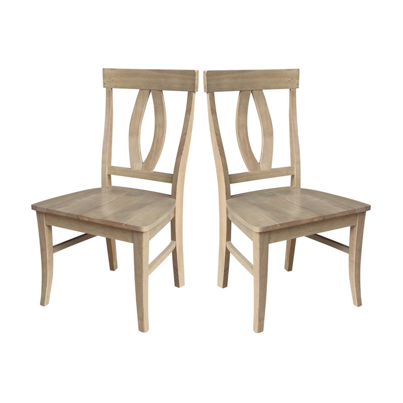 Arite Solid Wood Side Chair, Honey