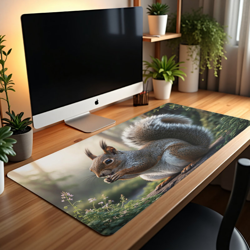 Polyester Desk Pad, 31.5x15.5
