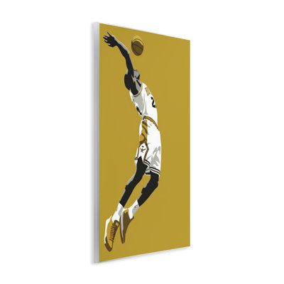 Plaque murale Iconic Basketball Dunk, design par Ray Powers