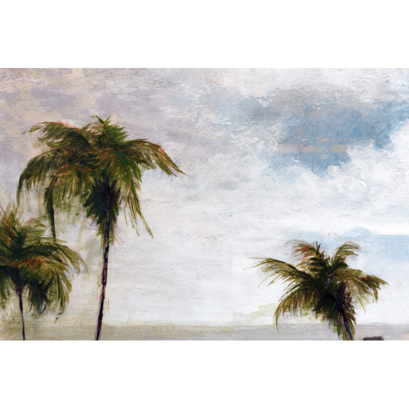 Tropical Coast 1 - Wrapped Canvas Art Prints, 30cm H x 46cm W x 3.8cm D