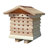 Branimirka Bee Free Standing 8 in x 9 in x 9 in Bumblebee House