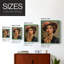 Reproduction encadrée WOMEN Series CLXVI - bois massif-1009523584-1009523585
