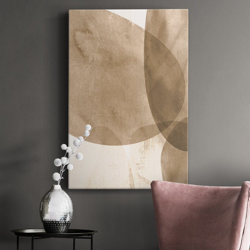 Neutral Object I - Wrapped Canvas Print, 18" H x 12" W x  1" D