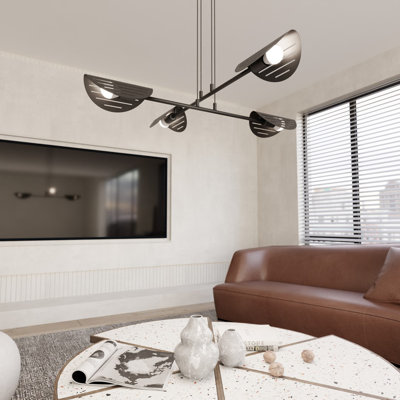 Daquisha 4 - Light Matte Black Pendant