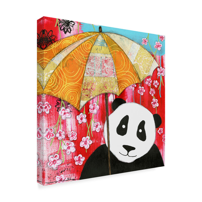 Art sur toile Huso «Panda», H 14 po x l 14 po x P 2 po