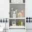 Tour à linge de salle de bain autoportante kleankin Slim White