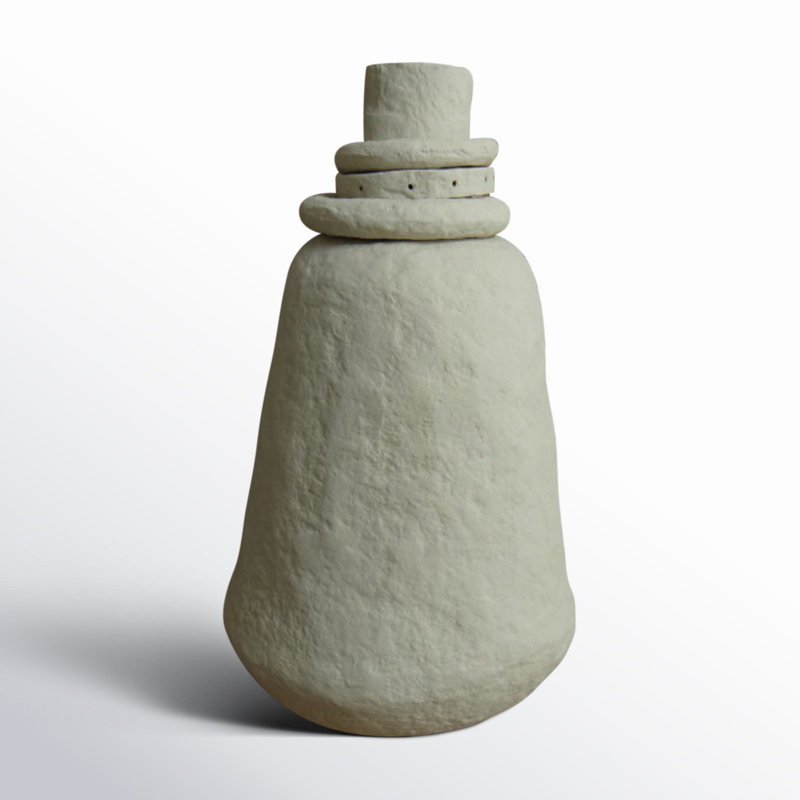 Nikia 26.5'' Earthenware Table Vase