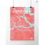 Stockholm City Map - No Frame Print-991958690