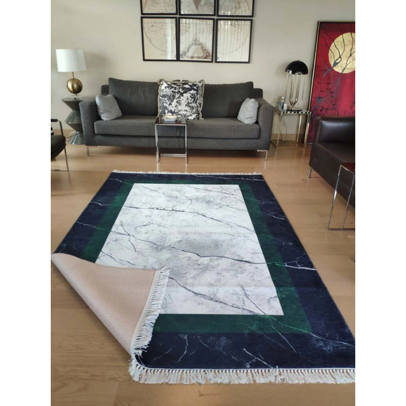 Tapis Maryemma avec envers antidérapant, Rectangle 5 pi 3 po x 16 pi 5 po