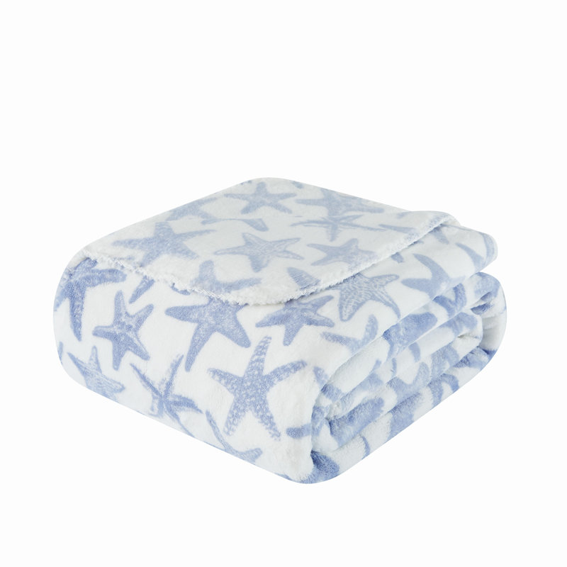 Scout Oversized Novelty Throw Blanket, Light Blue