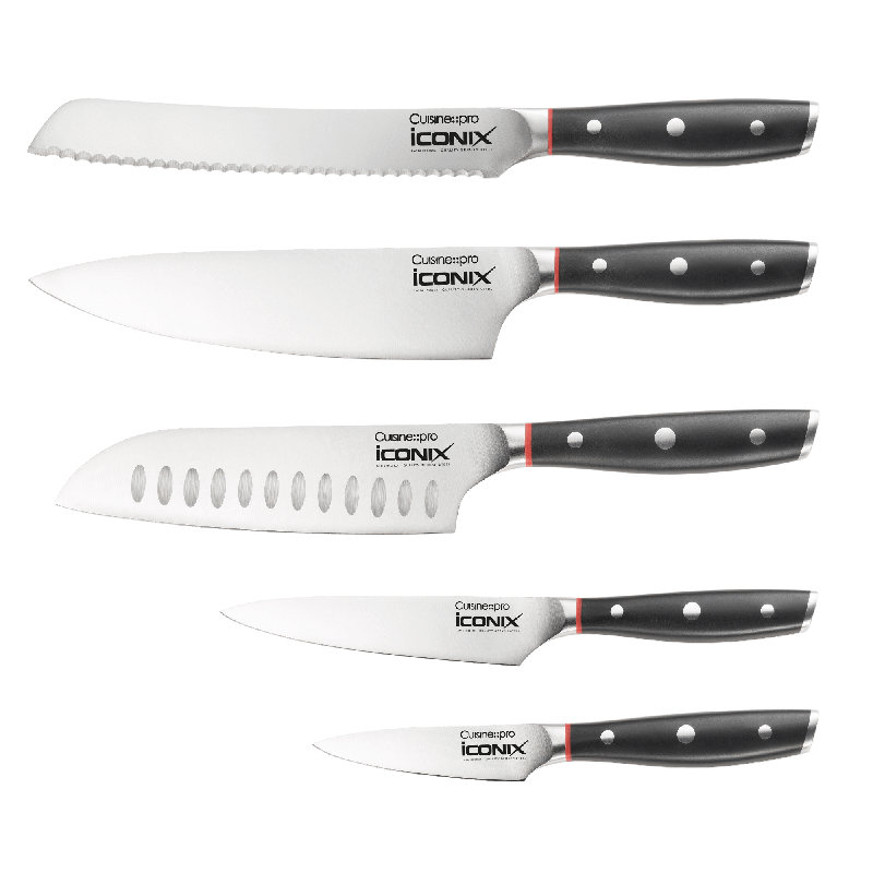 Cuisine::pro® iconiX® Holz 6-Piece Knife Block