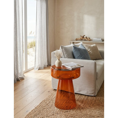 Table en verre Orvello Paprika