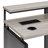 Poukner 60" Desk with Hutch Shelf-212566942