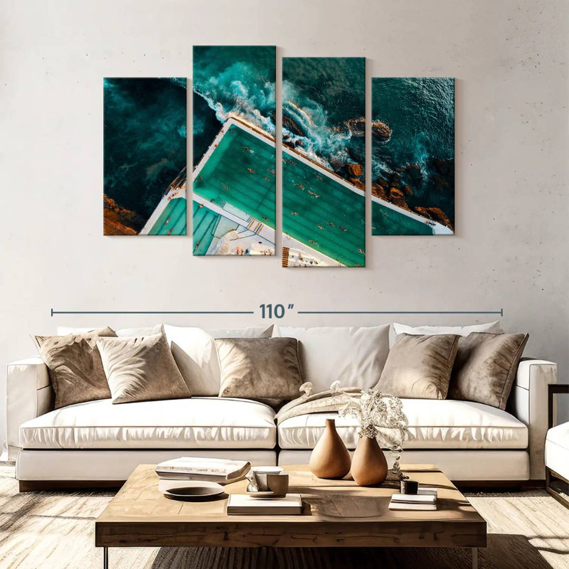 Gillard Bondi Icebergs Club, H 54 po x l 84 po