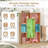 35.5'' H X 24'' W Amyleth Geometric Bookcase-559182997