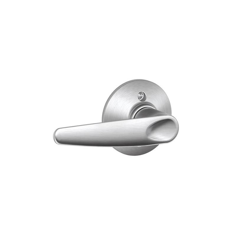Jazz Lever Non-Turning Lock, Satin Chrome