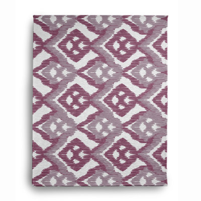 Chenille Ikat Indoor Rug