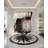 16-Light Gold Aluminum Chandelier With Clear Glass Drops