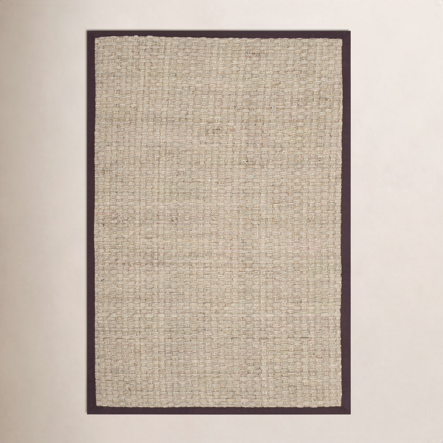 Debroh Natural Fiber Seagrass Rug, Rectangle 5' x 8'