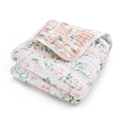 Muslin Blanket, Butterfly Garden