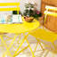 Harbour Housewares - 2 Seater Sussex Bistro Set - Round-86608559