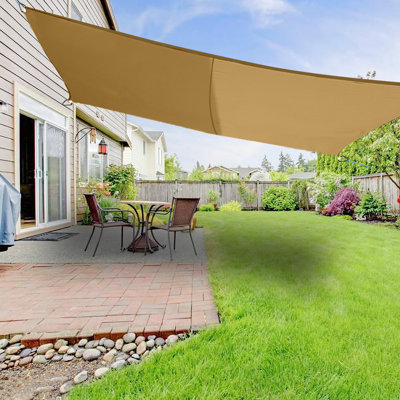 Dunnom 5m x 4m Rectangular Shade Sail