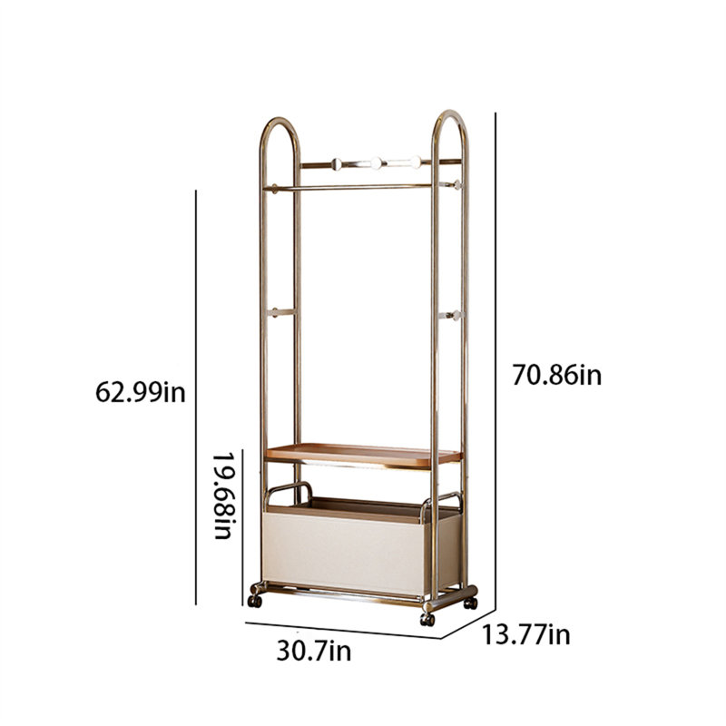 Portemanteaux Nordic Elegance, Blanc