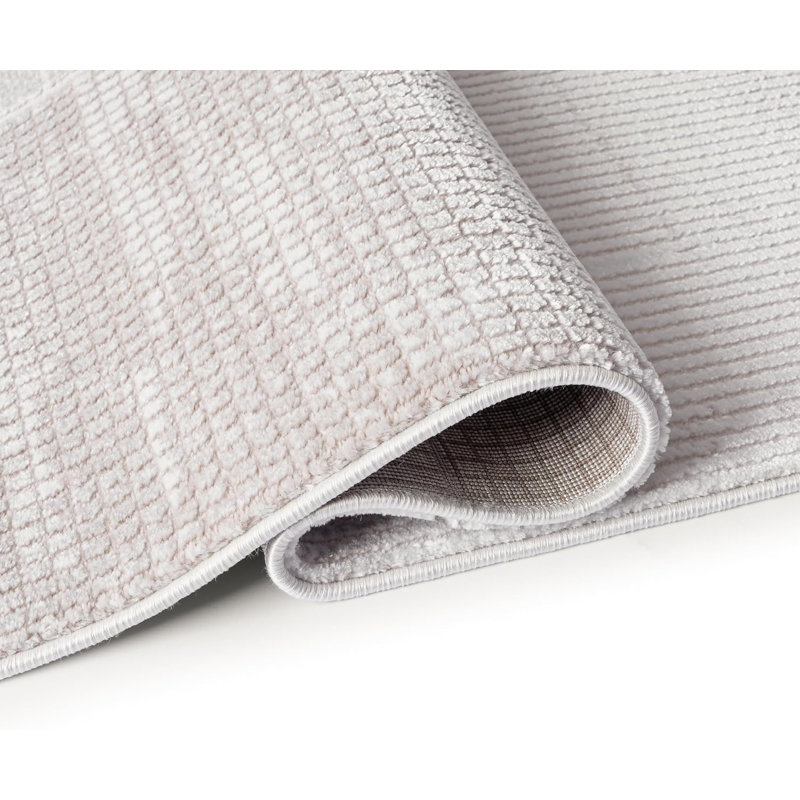 Delun Abstract Plain Weave 120cm X 170cm Area Rug