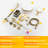 Luxury 3-Function Shower System With 10" Rain Shower, Handheld Sprayer & Tub Spout, Solid Brass Valve, 2.5 GPM-123766439