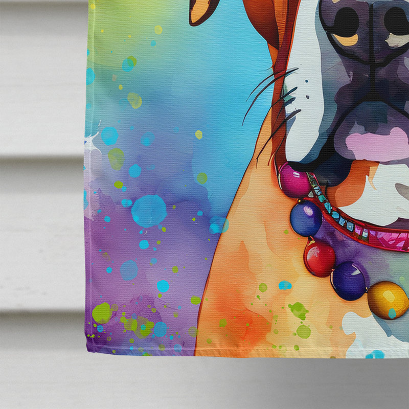 Drapeau de la maison Hippie Dawg, Boxer brun