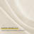 Natural Linen Back Tab Curtains for Kitchen Over Sink, Rod Pocket Short Drapes Light Filtering Sheer Farmhouse Window Valances Covering for Bedroom, 2 Panels.-382605154-382605159
