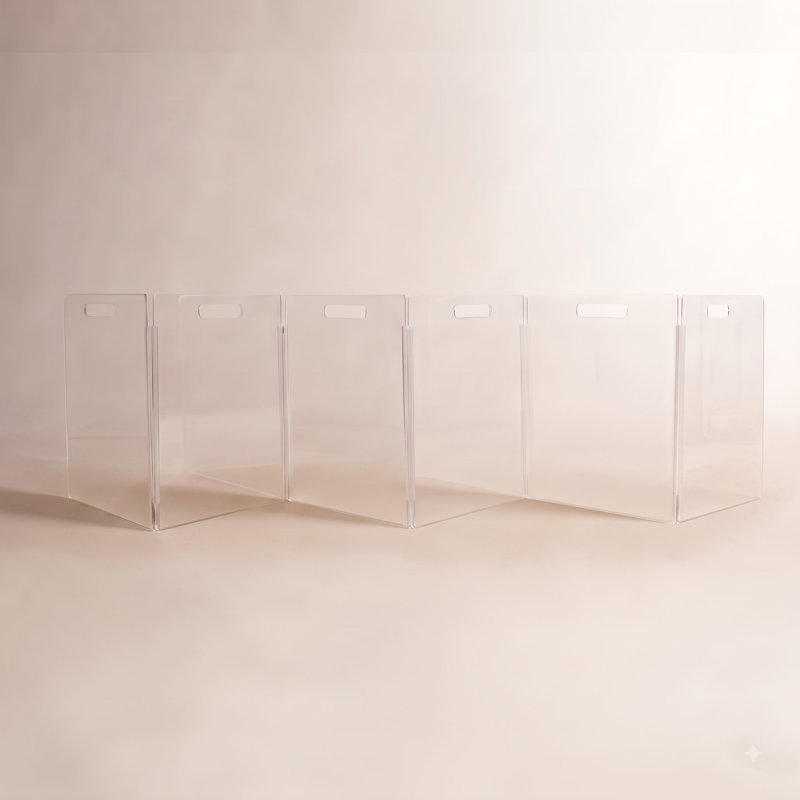 Barrière haute pour animaux Zig Zag, 6 panneaux, Low