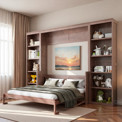 Murphy Bed With Desk And Bookshelf