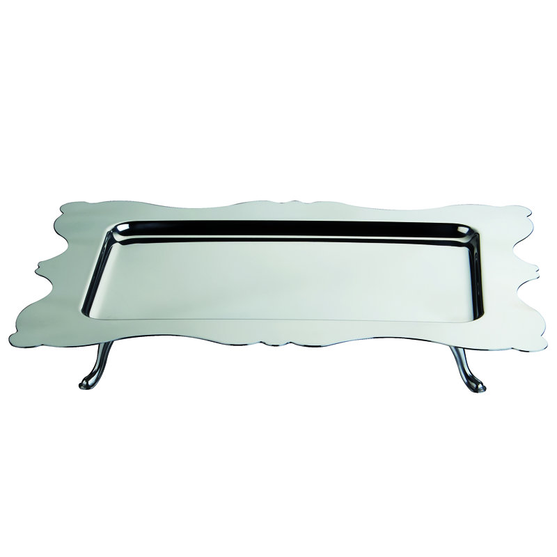 MEPRA Dolce Vita Stainless Steel Tray, Silver